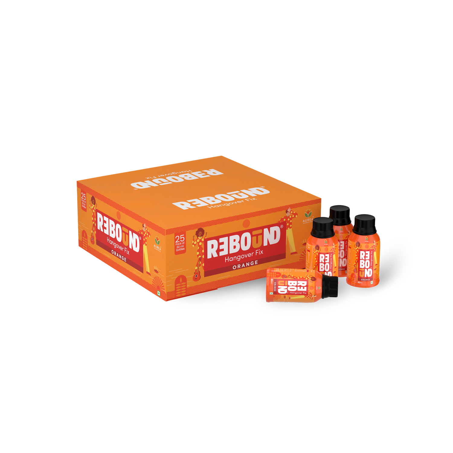 Rebound Orange Pack of 25