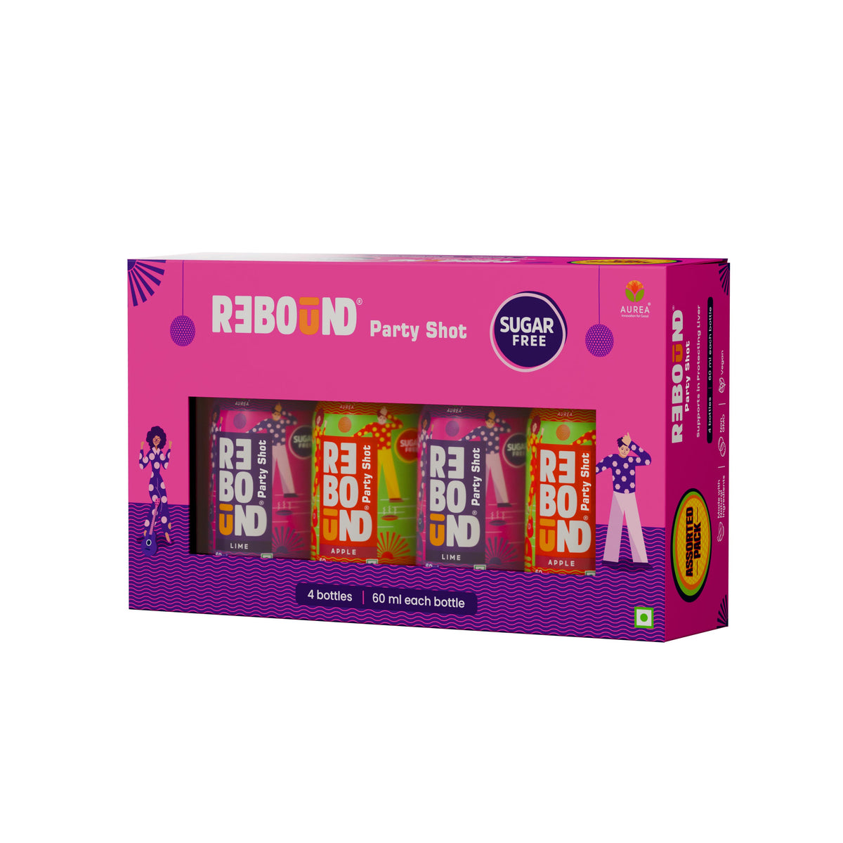 Lime & Apple (Pack of 04)