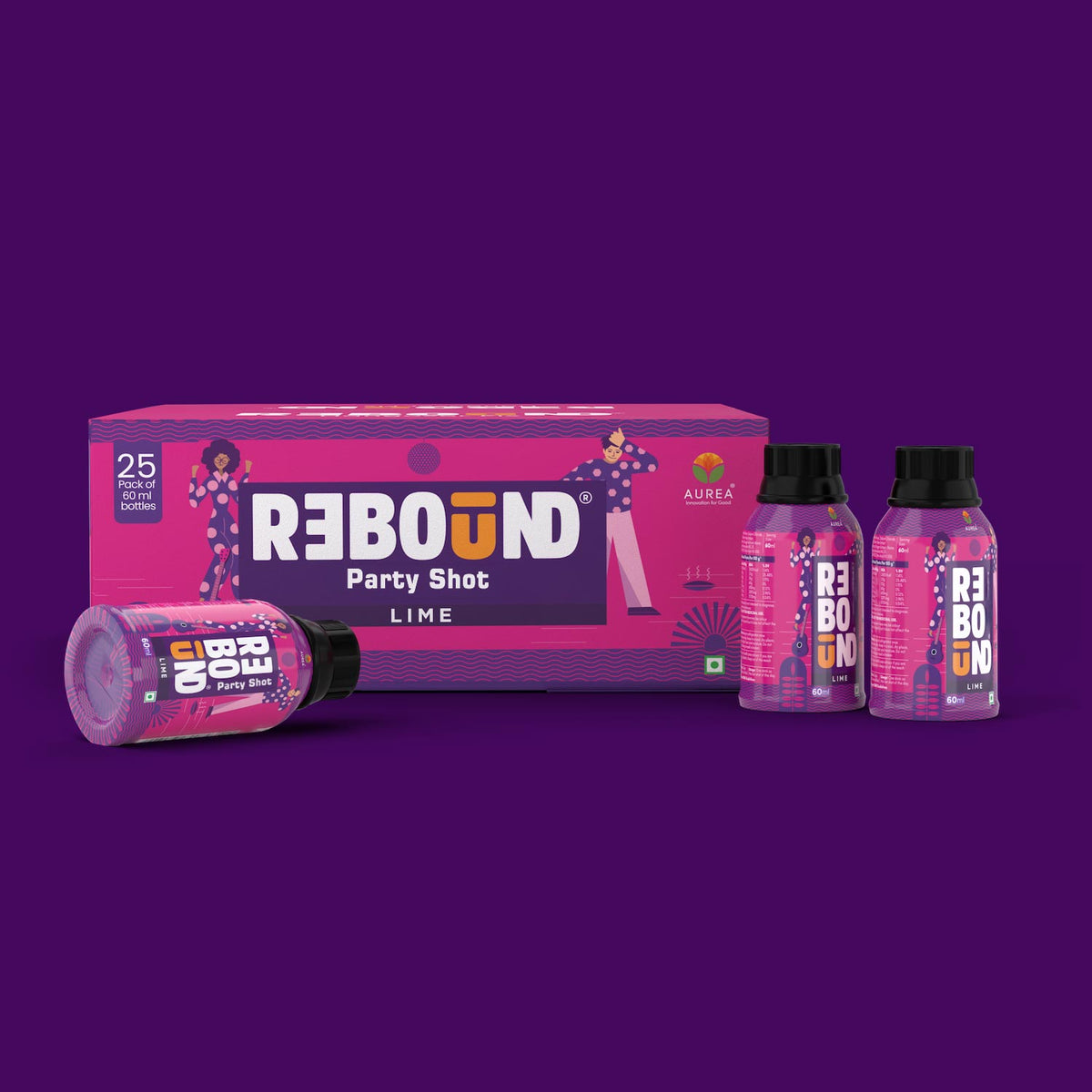 Rebound Lime Pack of 25