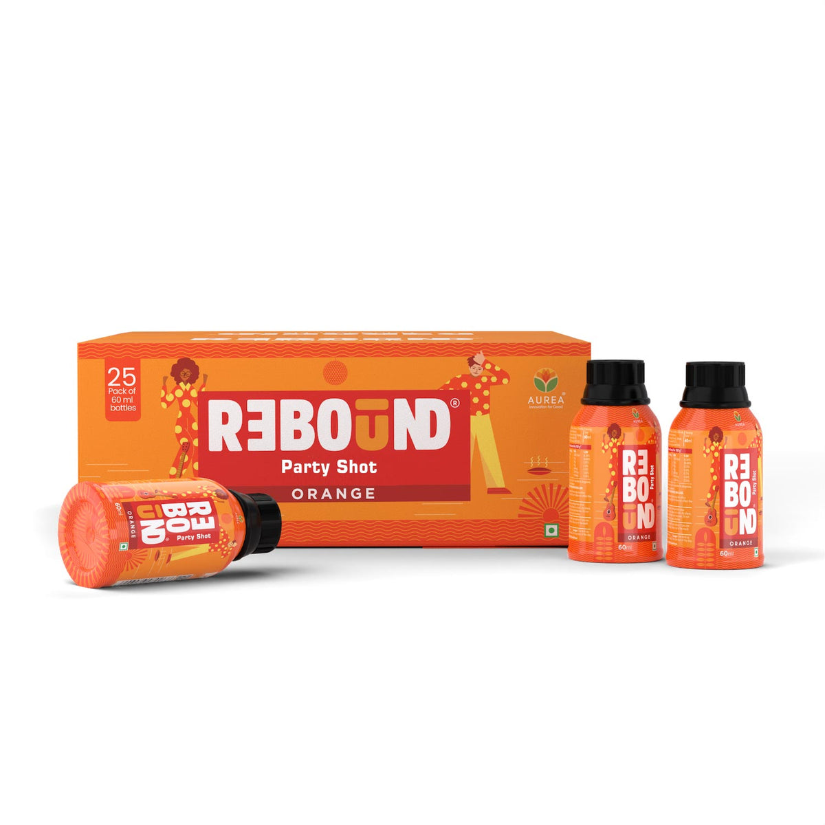 Rebound Orange Pack of 25
