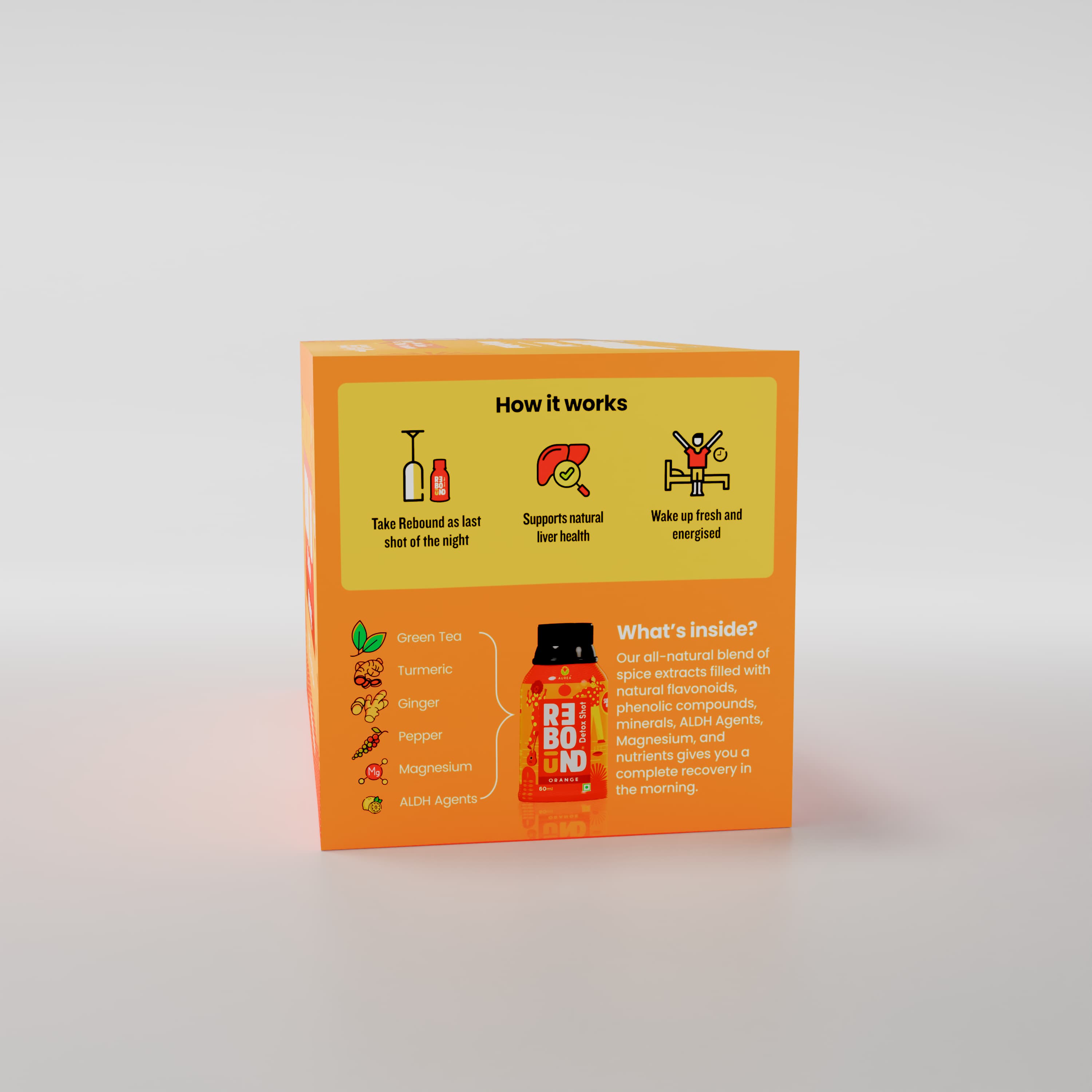 Rebound Orange Pack of 6