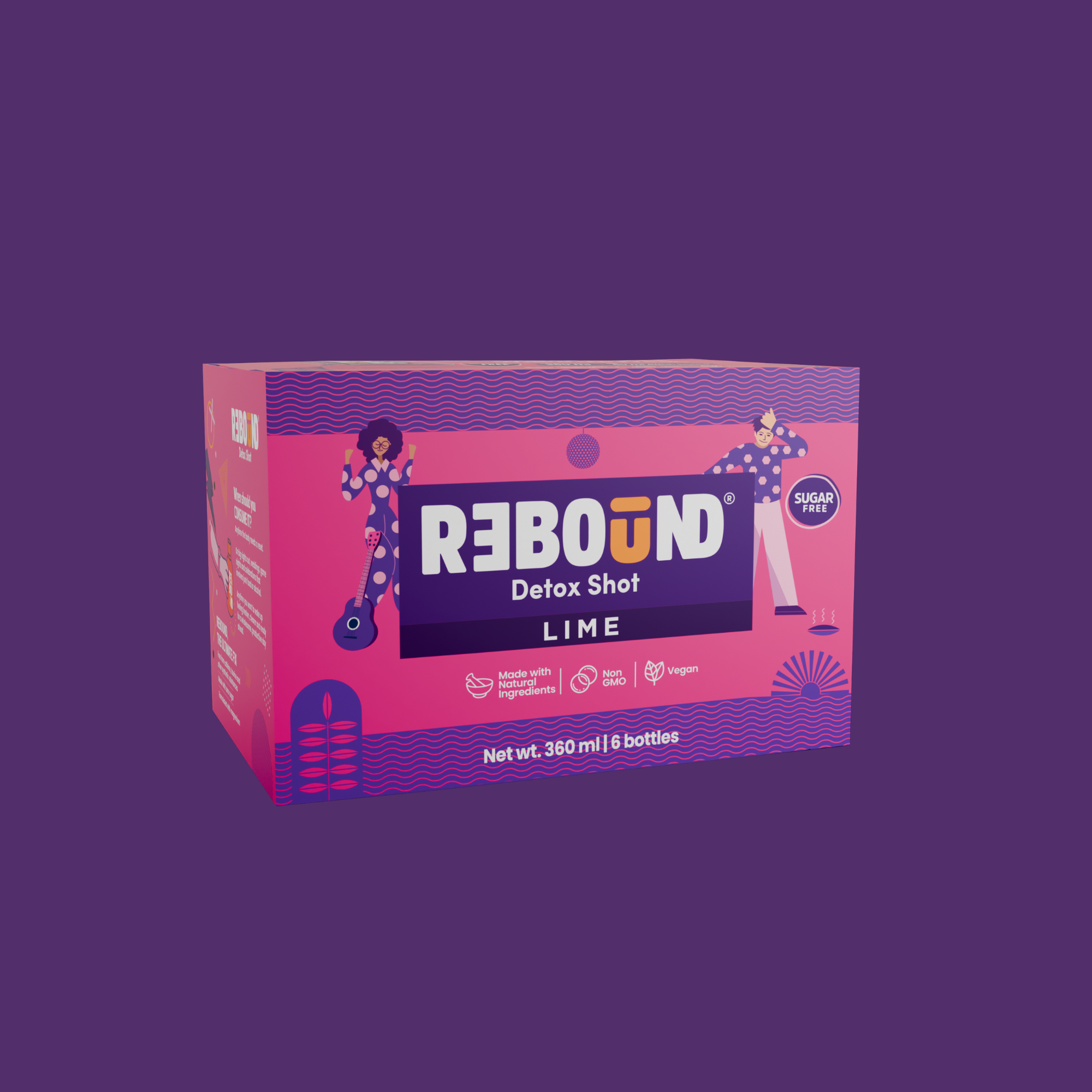 Rebound Lime Pack of 6