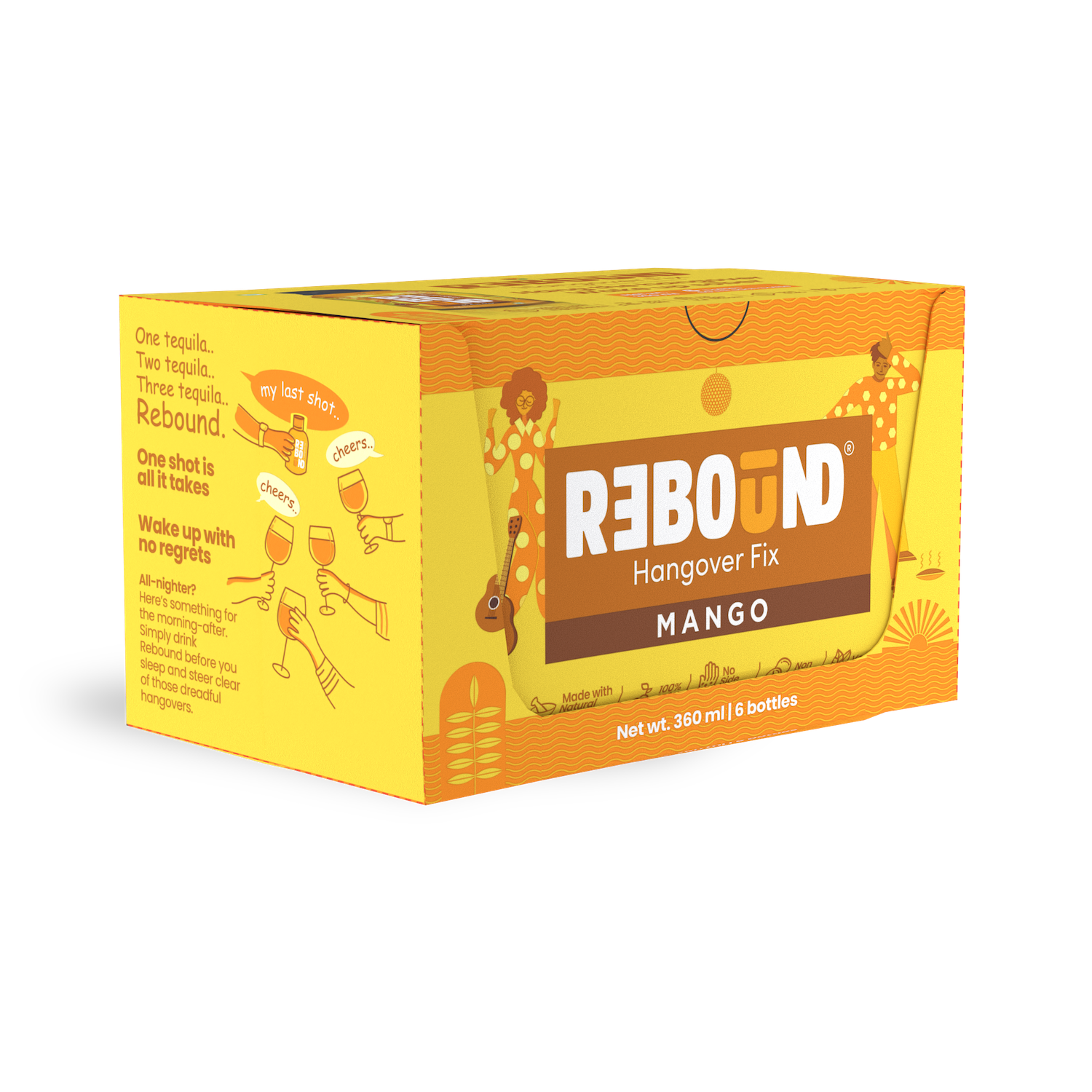 Rebound Mango Pack of 6