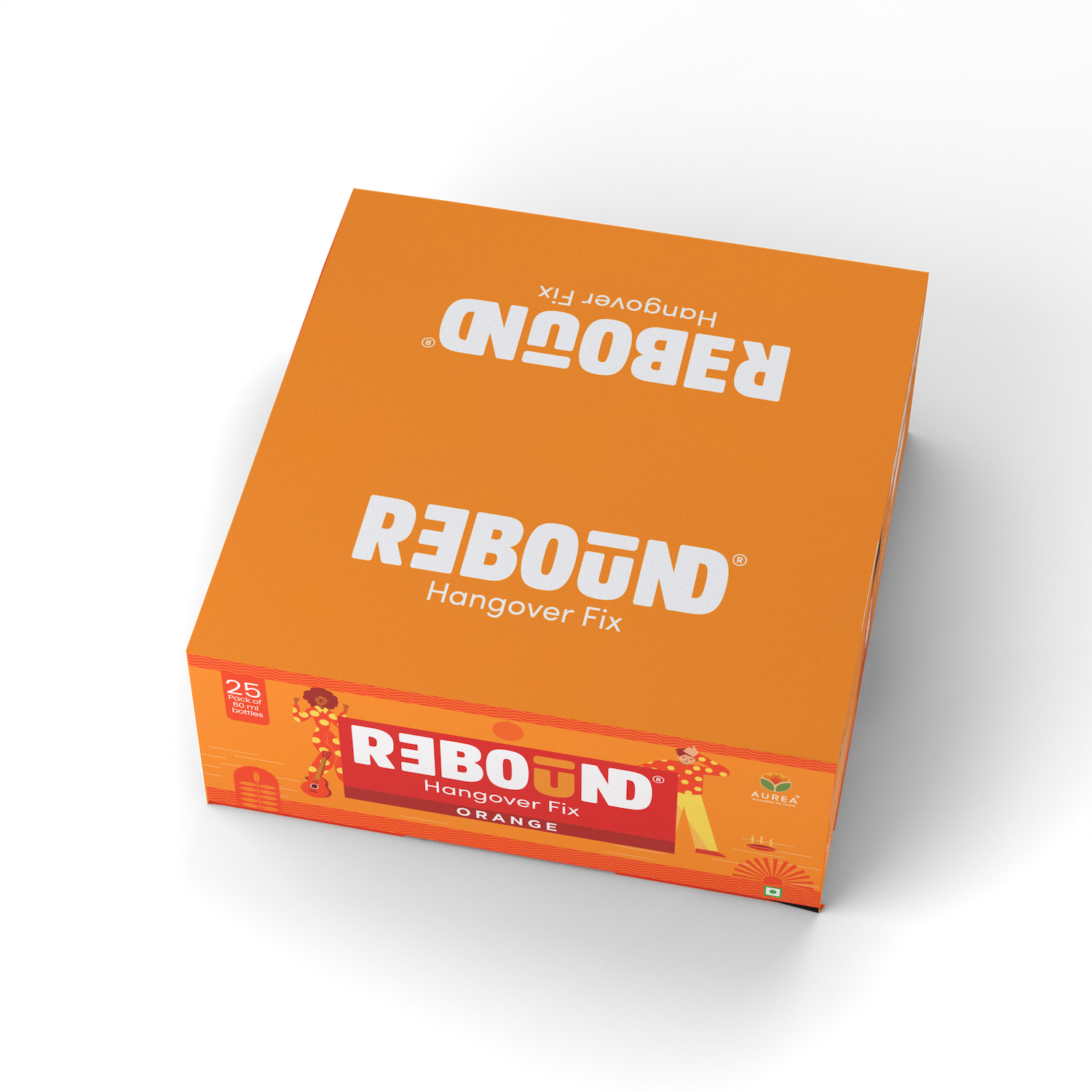 Rebound Orange Pack of 25