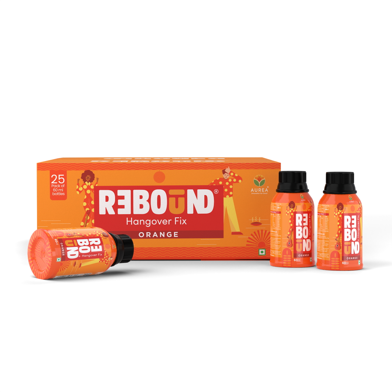 Rebound Orange Pack of 25